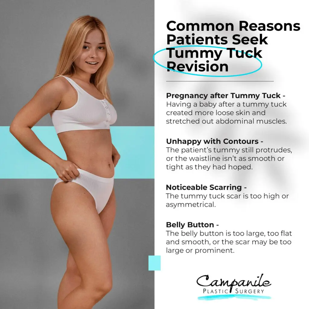 Common Reasons Patients Seek Tummy Tuck Revision