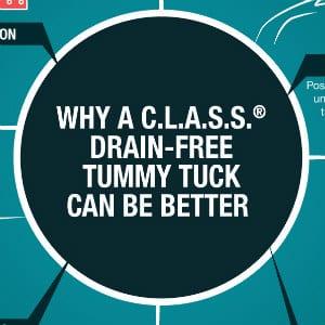 Why a C.L.A.S.S. Drain-Free Tummy Tuck Can Be Better [Infographic]