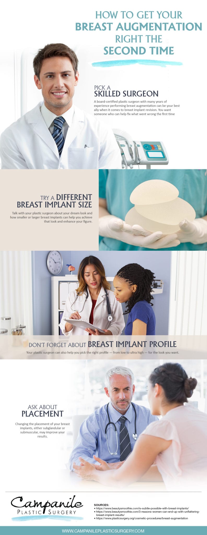 breast augmentation infographic