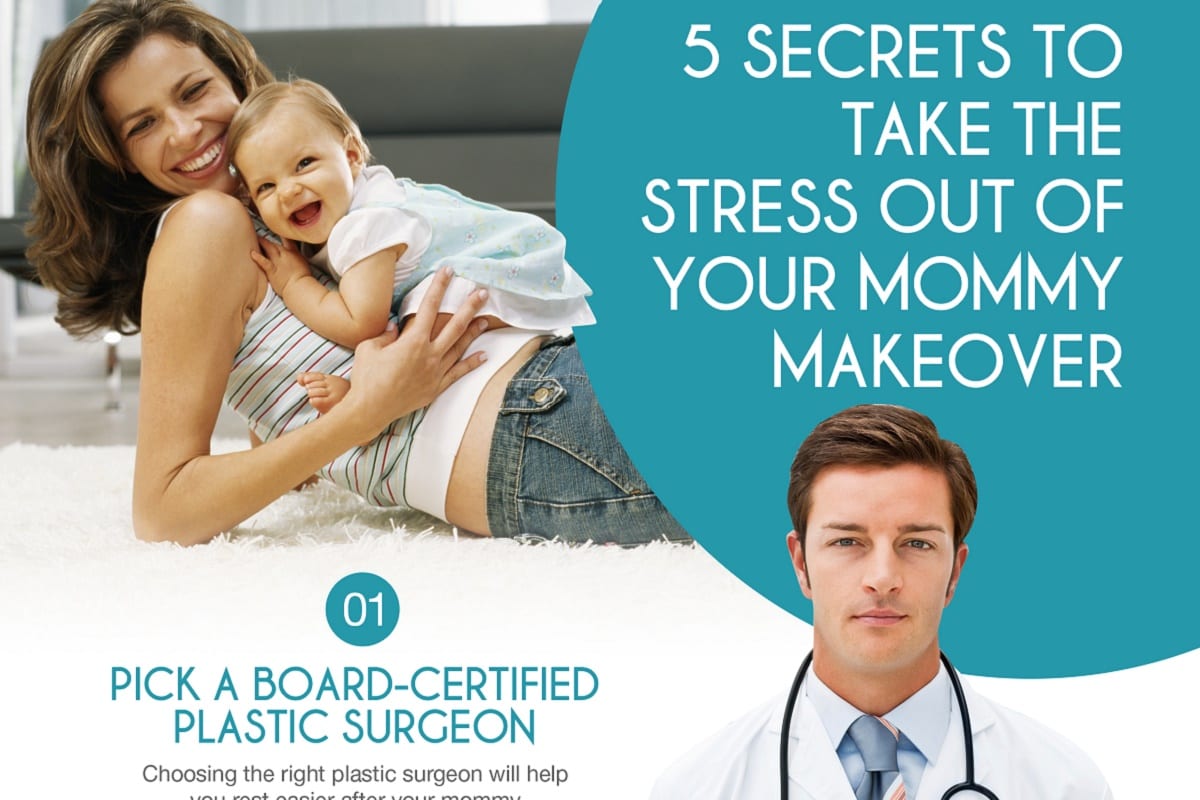 5 Secrets To Take the Stress Out of Your Mommy Makeover [Infographic]