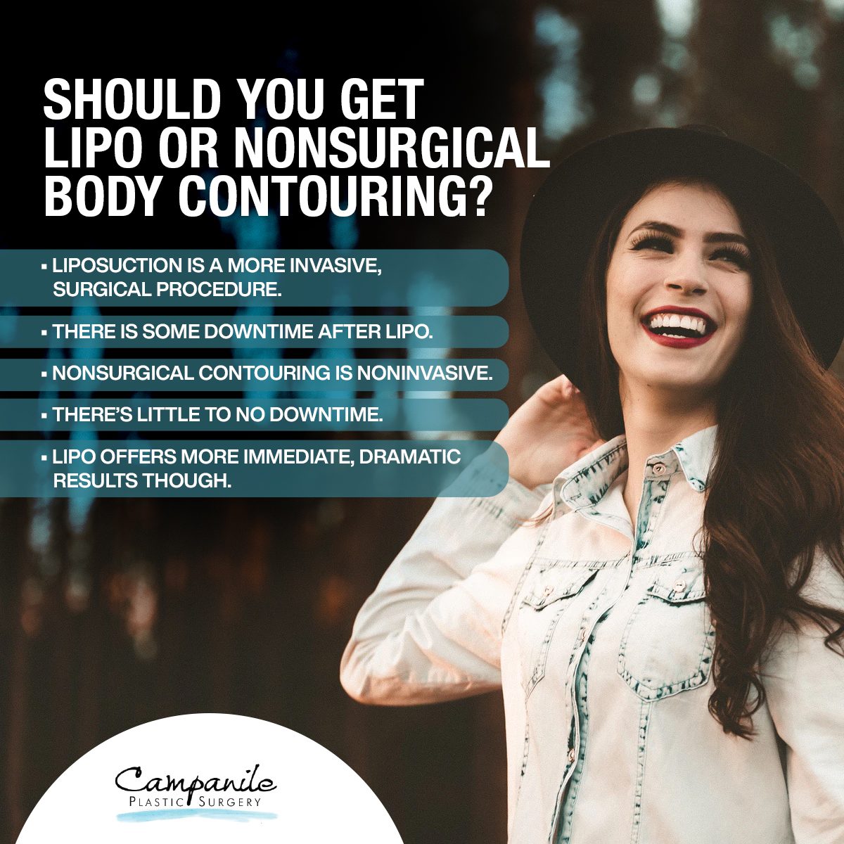 Should You Get Lipo Or Nonsurgiucal Body Contouring? [Infographic]